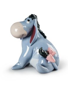 NEW LLADRO DISNEY EEYORE SCULPTURE #9344 BRAND NIB SAVE$ CUTE WINNIE THE POOH FS
