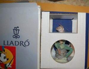Mint ~ Lladro Disney Limited Edition "Peter Pan"(7529) LOW # 491/2000 SIGNED