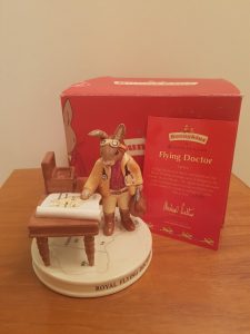 Royal Doulton Flying Doctor Bunnykins DB468 Number 695 of 1000