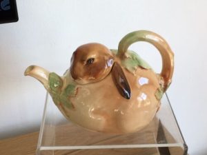 Vintage Rare Royal Doulton Charles Noke Bunnykins Rabbit Teapot