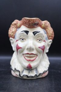Vtg Lrg ROYAL DOULTON D5610 Red Haired Clown CHARACTER JUG By H. Fenton 16cm F14