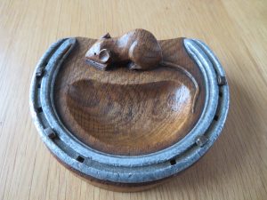 VINTAGE ROBERT MOUSEMAN THOMPSON PIN TRAY